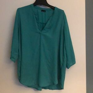 Blue tunic shirt
